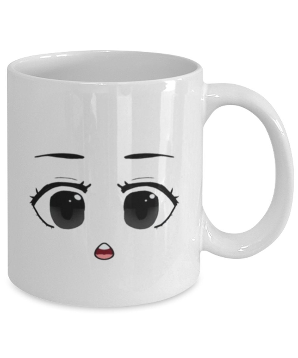 Robloxing Game Inspired Women Face Mug Funny Men Women Faces Coffe Mug  350ML Ceramic Milk Tea Cup Personalized Gift for Friends