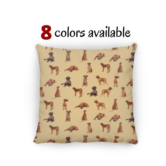 rhodesian ridgeback pillow