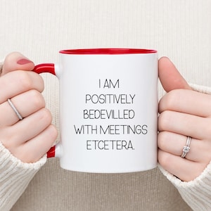 Taza de café Moira Rose: Regalo divertido con cita de Schitt&#39;s Creek