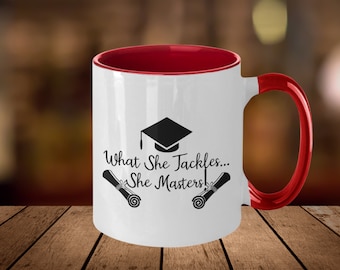 Masterexamen Kaffemugg - Inspirerande MBA-present