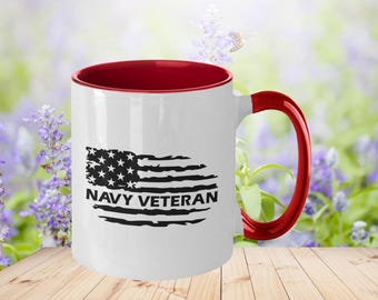 US NAVY CORNING WATCH Mug Cup 1940-1950s