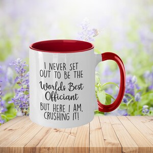 Worlds Best Officiant Coffee Mug - Wedding Officiant Mug, Wedding Officiant Gift, Gift For Wedding Officiant  Wedding Officiant Thank You