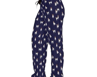 Jack Russell Terrier Pajama Pants: Custom Dog Print Loungewear