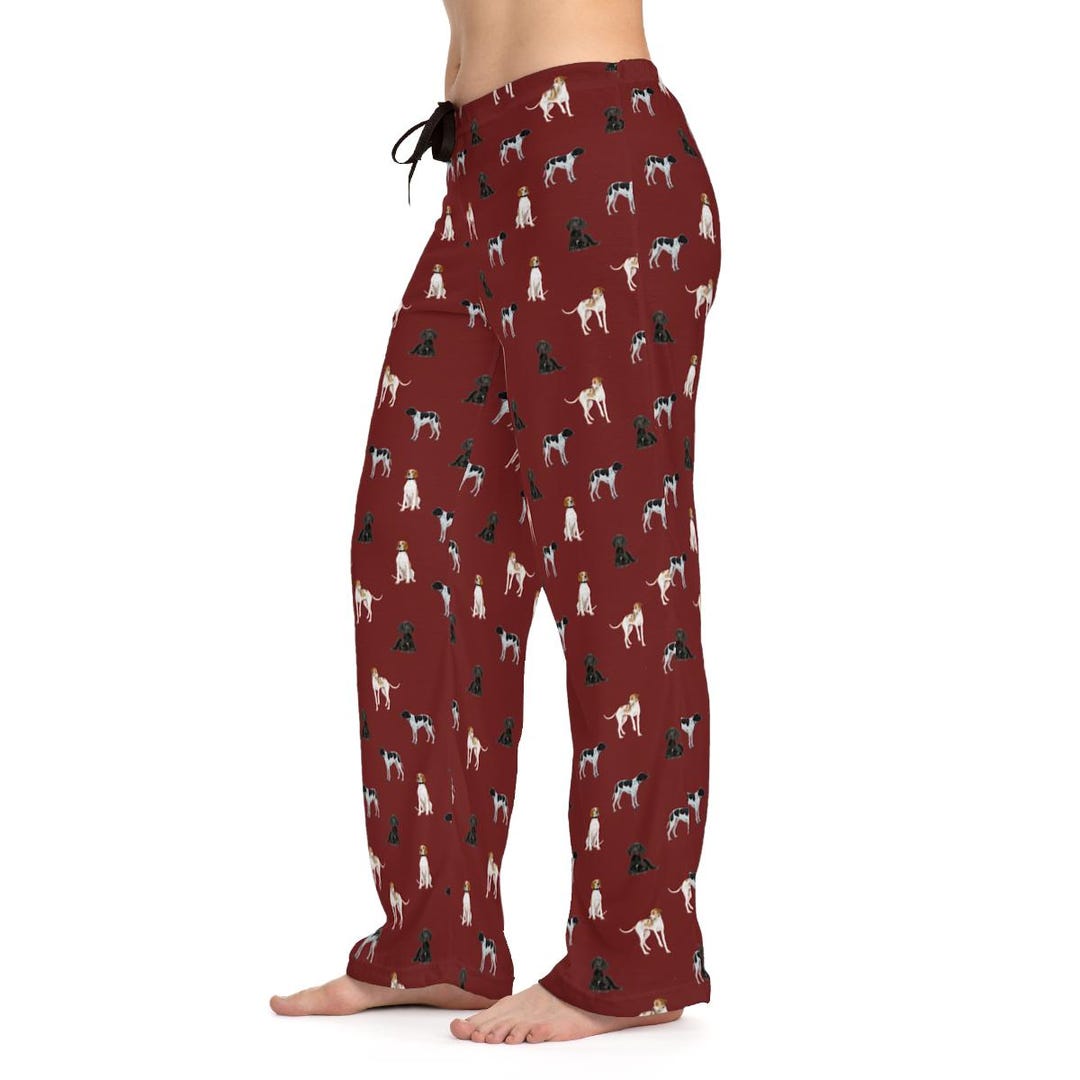 German Shorthaired Pointer Pajama Pants for Women and Men, Hunting Dog ...