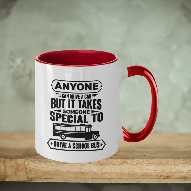 Special School Bus Driver Mug Appreciation Gift for Bus Drivers, Funny