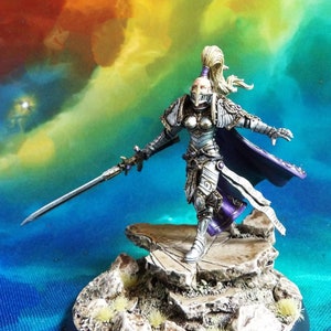 wh30k Forgeworld  Horus Heresy Jenetia Krole Knight Commander Of The Sisters of Silence wh40k adeptus custodes army  .Expertly painted