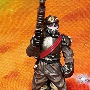 wh40k Astra militarum imperial guard  Deathkorps of Krieg  Officer conversion . pro painted
