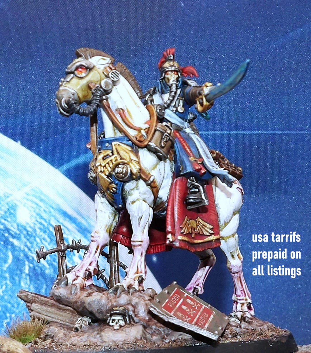 Wh40k Astra Militarum Imperial Guard Deathkorps of Krieg Commissar ...