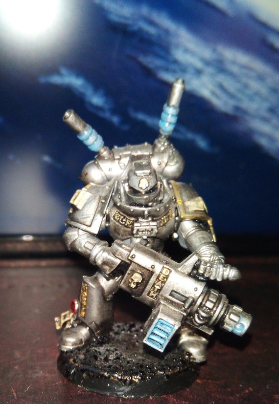 Grey Knights Power Armour PSYCANNON