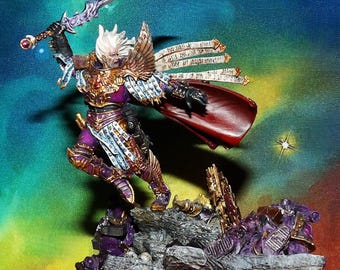 Miniatura Fulgrim de Forgeworld: El Fenicio, Primarca de los Hijos del Emperador