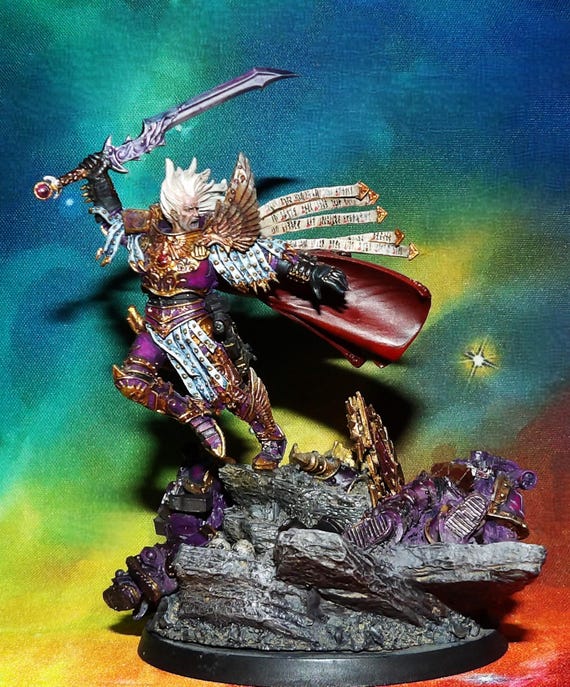 Forgeworld Fulgrim Miniature: Professionally Painted Horus Heresy