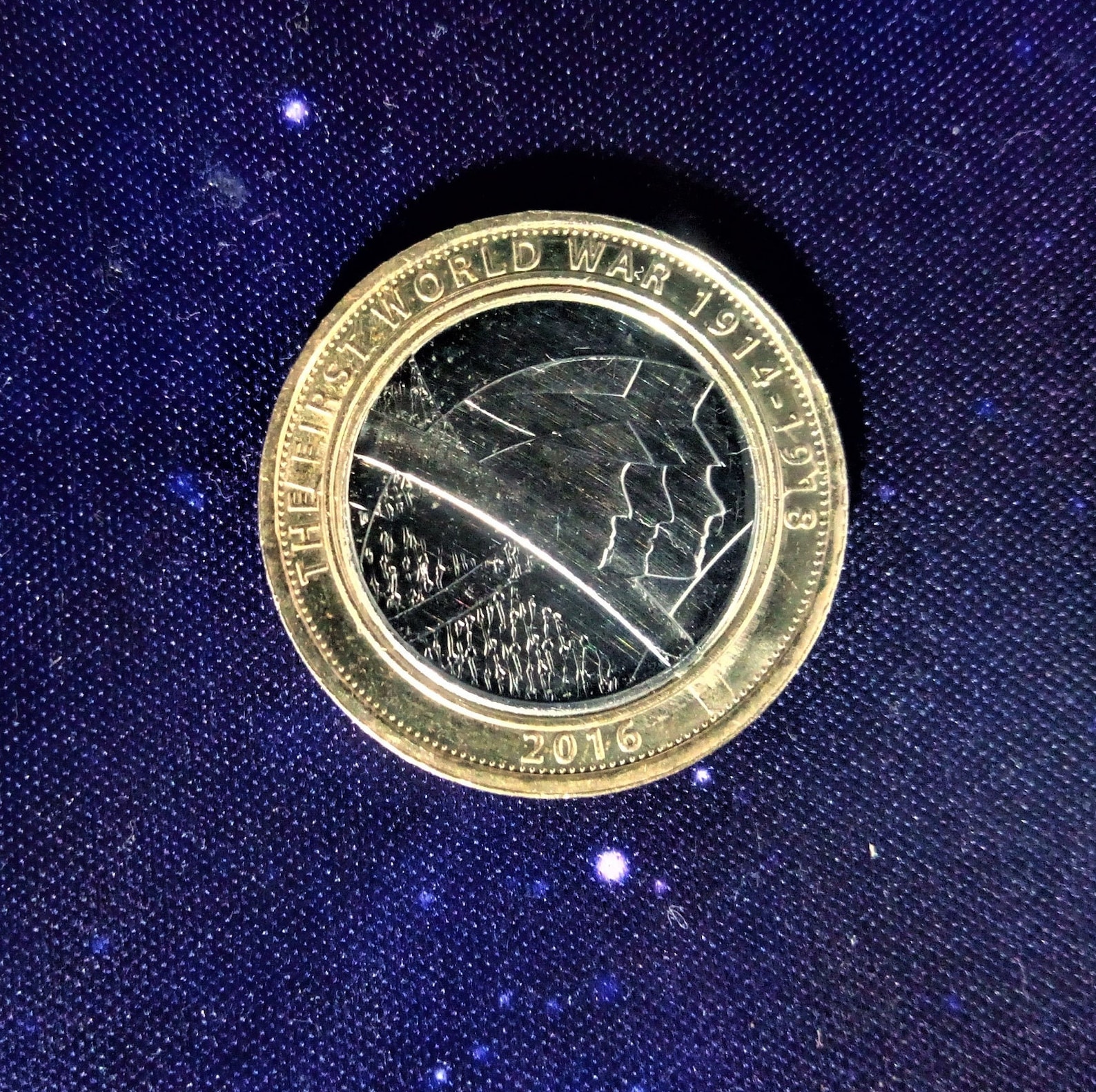 The First World War 19141918 Two Pound Coin 2016 Rare Etsy