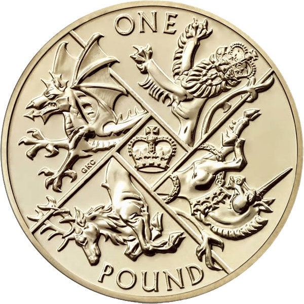 Royal Mint 2016 The Last Round 1 Coin Brilliant Uncirculated One Pound Coin
