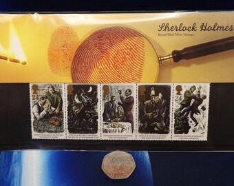 【即購入OK】美品 シャーロック英国ロイヤルメール10周年記念外国切手3点セット il_340x270.7087541125_thtk.jpg