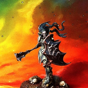Vampire Lord-Soulblight Gravelords ,Age Of Sigmar .Expertly painted