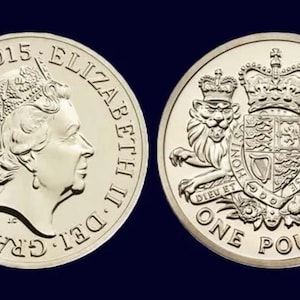 1983 年 1 ポンド コイン クイーン エリザベス 2 世 ロイヤル