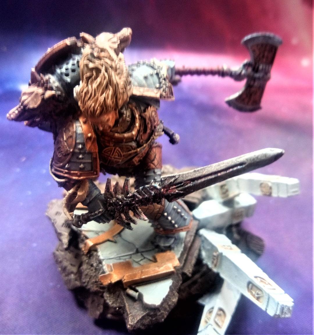 Forgeworld Primarch Leman Russ of Space Wolves 30k Horus - Etsy Canada