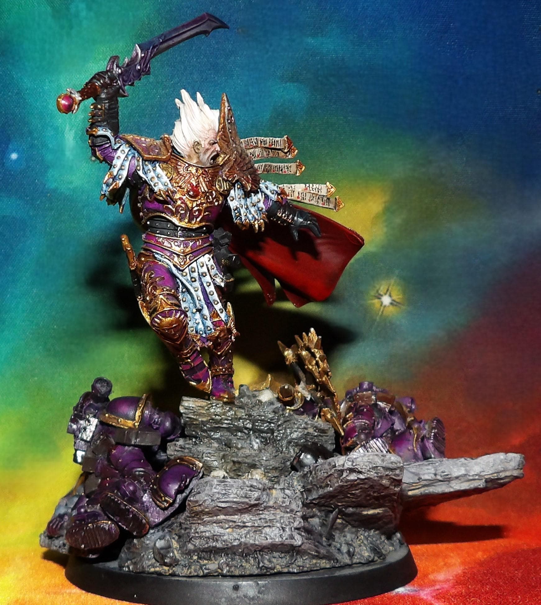 Forgeworld Fulgrim Miniature: Professionally Painted Horus Heresy