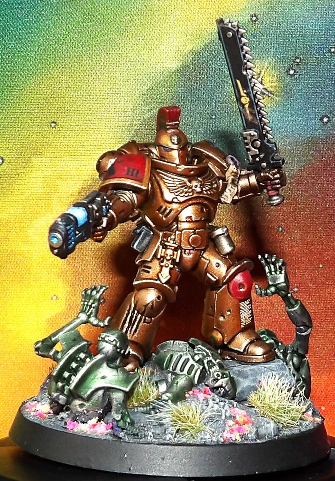 Limited Edition Primaris Sergeant Castus Wh40k -minotaurs