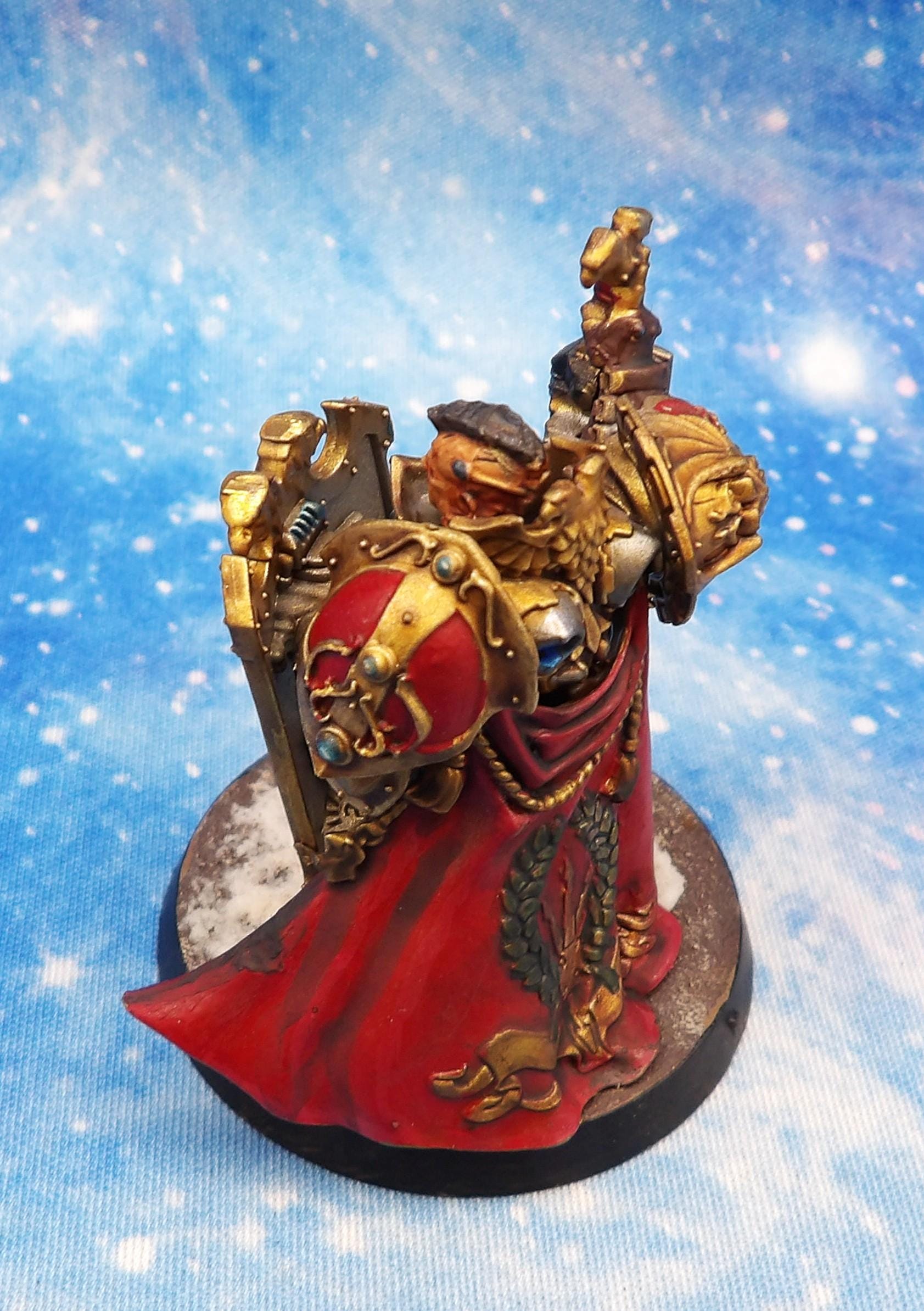 Wh40k Adeptus Custodes -custodian Guard- Shield Captain .painted