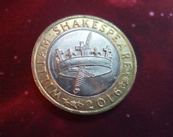 2016 UK Shakespeare Histories Circulation 2 pound coin