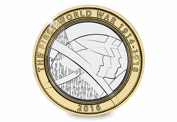 the-first-world-war-1914-1918-two-pound-coin-2016-rare-etsy