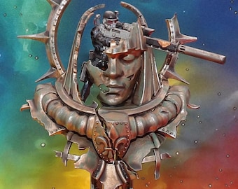 wh40k Imperium Vindicare Assassin - Operative Umbral-six . Exclusive commemorative miniature.painted to a very good standard