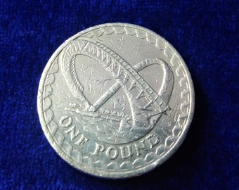 イギリス 1 ポンド硬貨 | エリザベス 2 世 | エジプトのアーチ橋