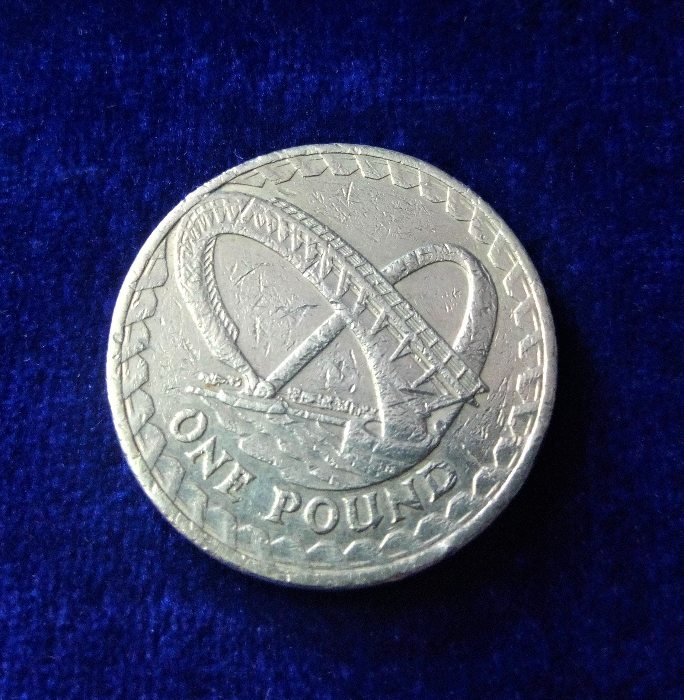 イギリスの硬貨1ポンドと20ぺんす 1993年イギリスの20ペンス硬貨 - 驚異的な貨幣の宝 - Etsy 日本