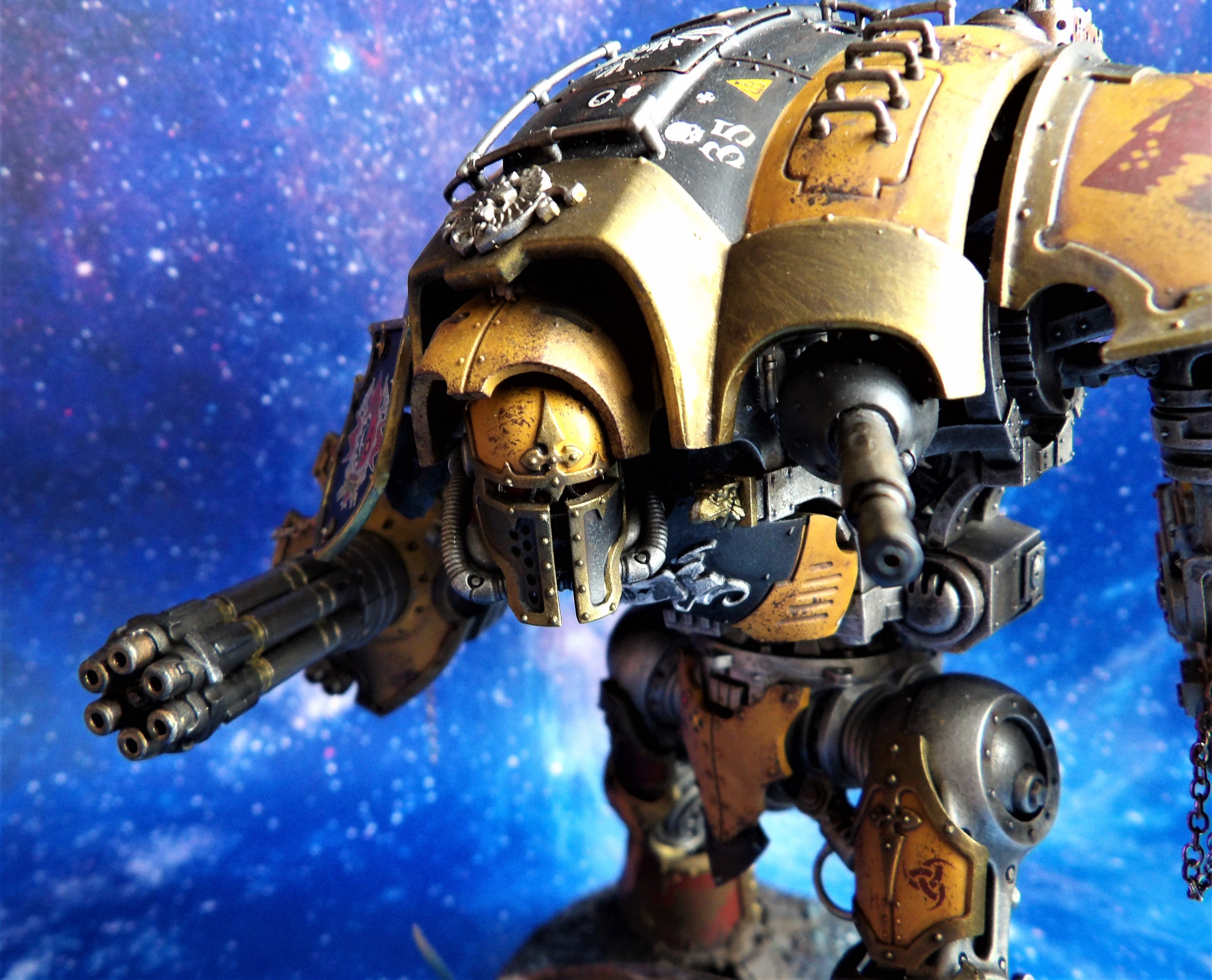 WARHAMMER 40K IMPERIAL KNIGHT - Painting Commission - READ INFO