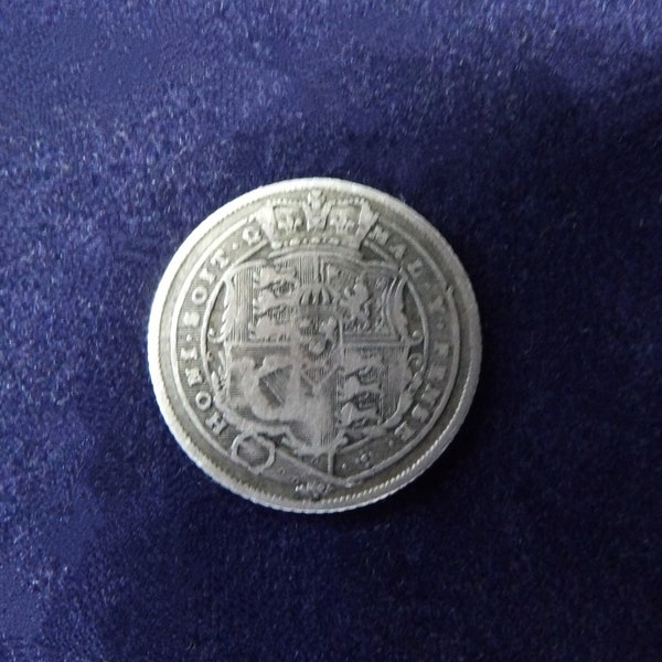 1819 Georgius III Six pence en argent 925. Plus de 200 ans !