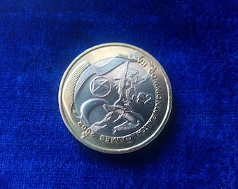 2002 Juegos de la Commonwealth ESCOCIA Rara moneda de 2 libras rara