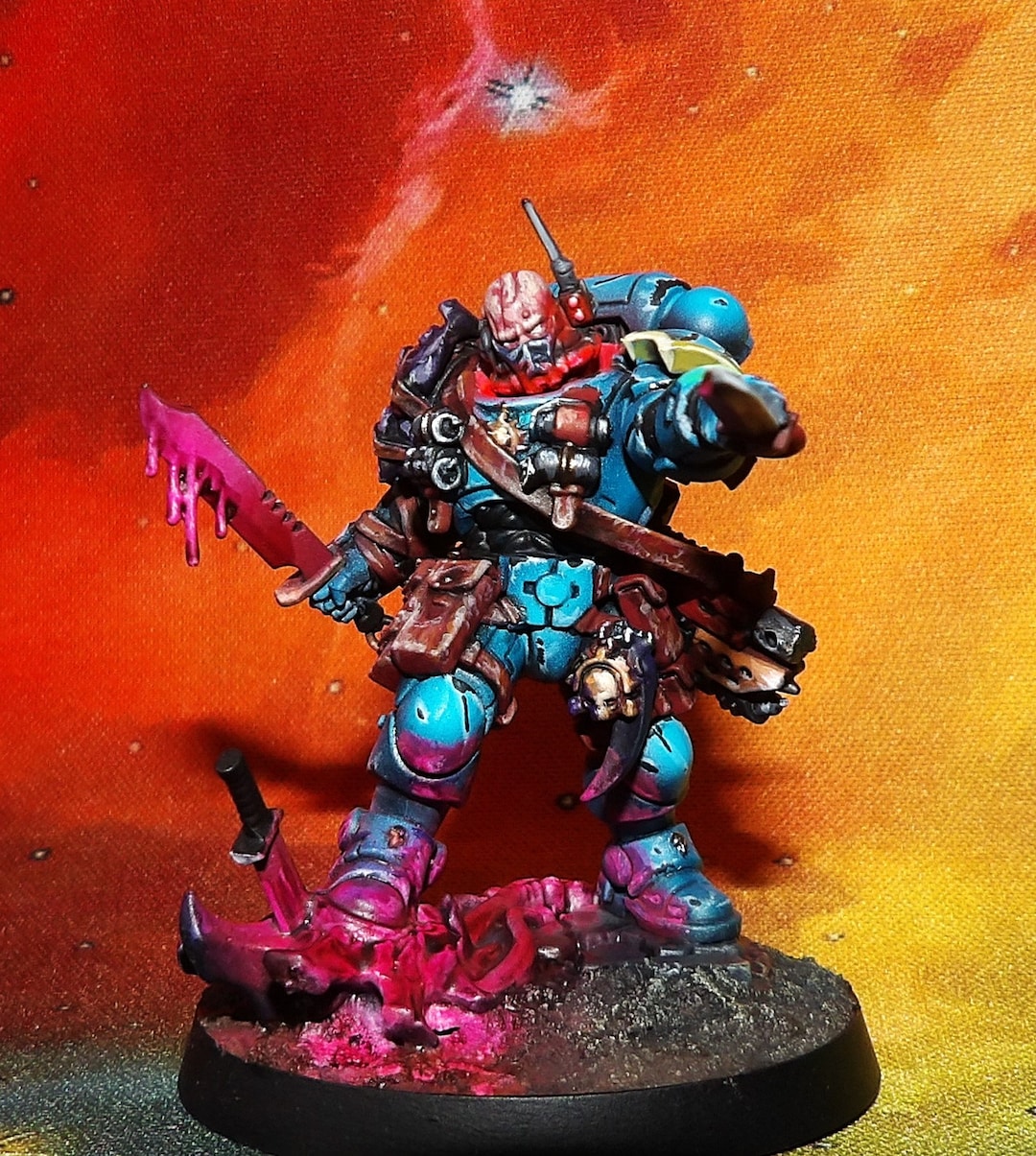 Wh40k Ultramarines Leviathan Primaris Phobos Lieutenant Space Marine  to a Professional Standard