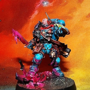 wh40k ultramarines Leviathan Primaris Phobos lieutenant space marine .painted to a professional standard