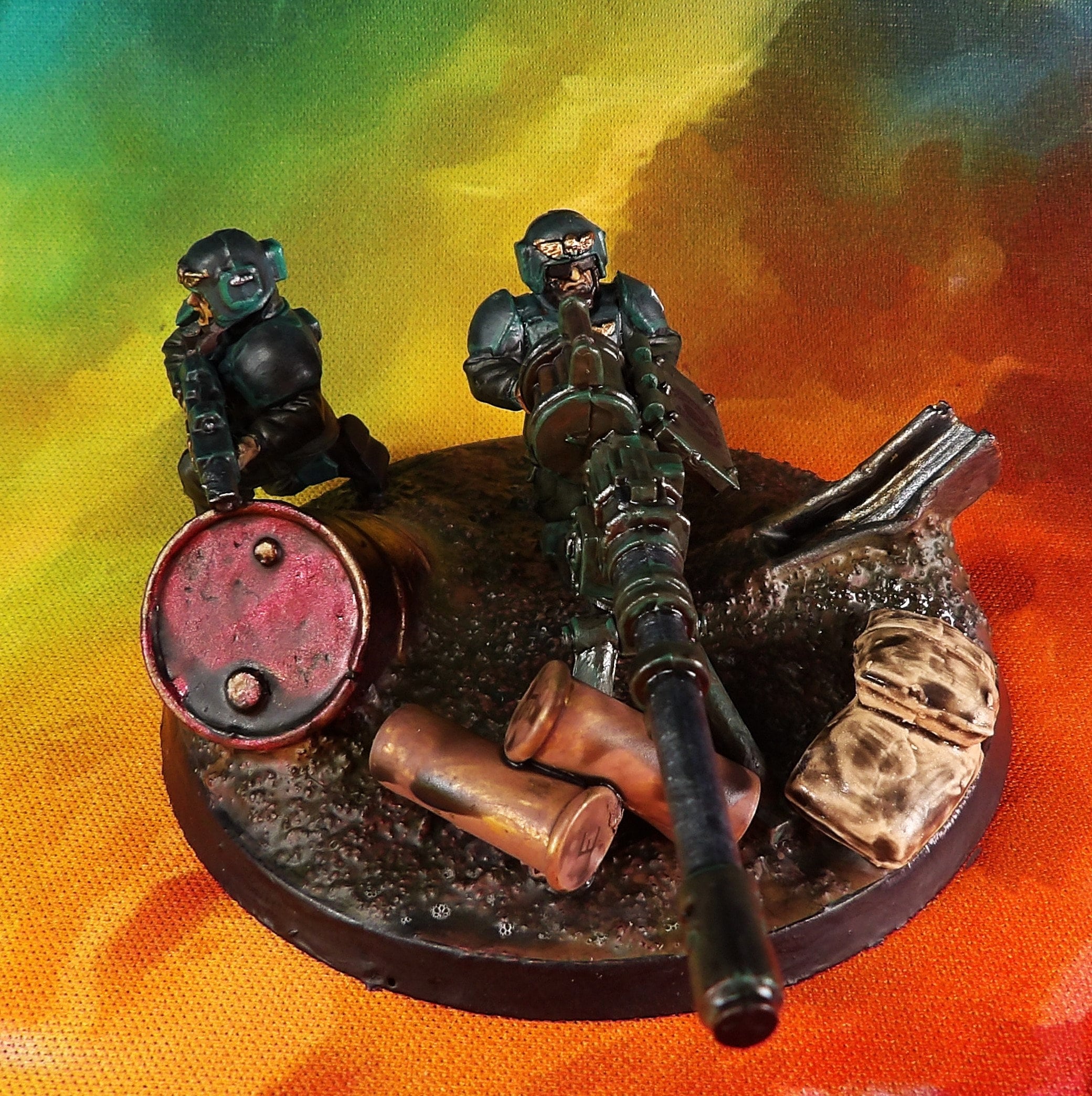Warhammer 40K: Astra Militarum – Squadra Armi Pesanti Catachan (pezzi Sciolti/bits)