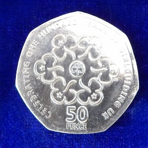 UK 2010 50p Girl Guides