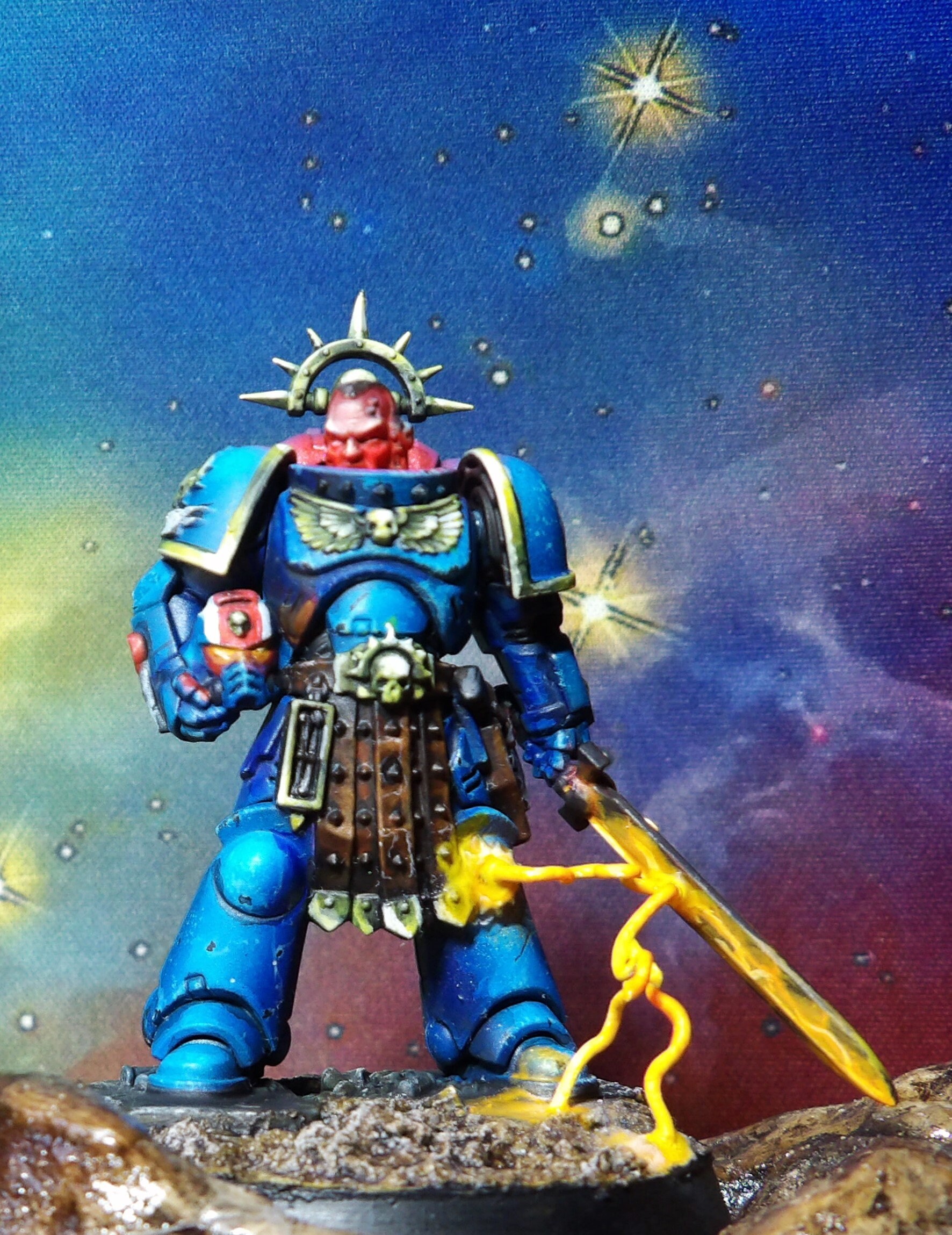 Figurine Warhammer 40K Lieutenant Amilius - Space Marines - Neuf Sous Blister