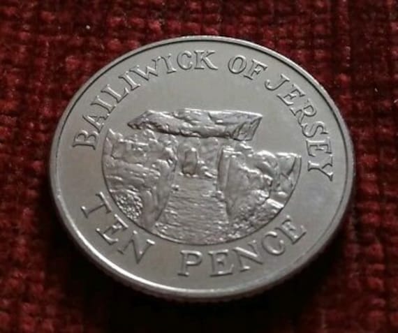 1992 10p coin bailiwick of jersey value