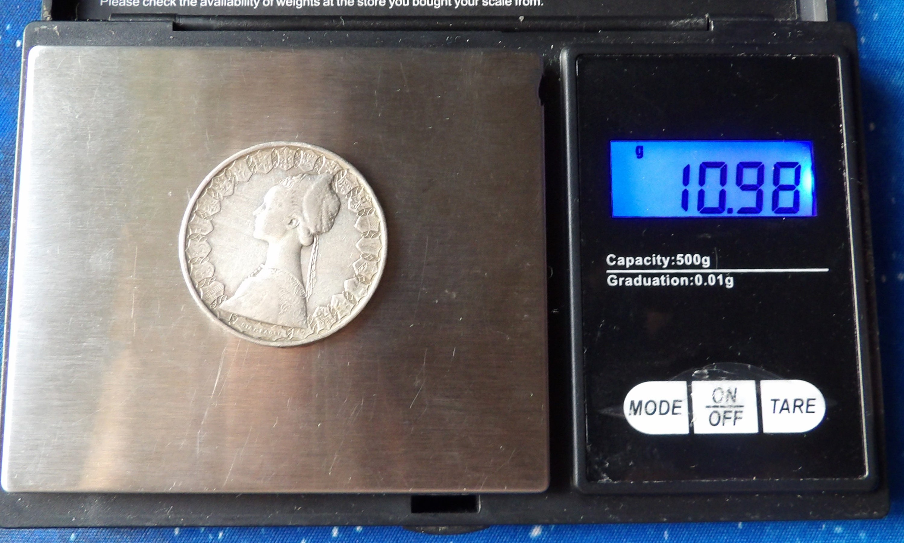 ヴィンテージ イタリア 500 リラ銀貨 コロンブス船 - Etsy 日本