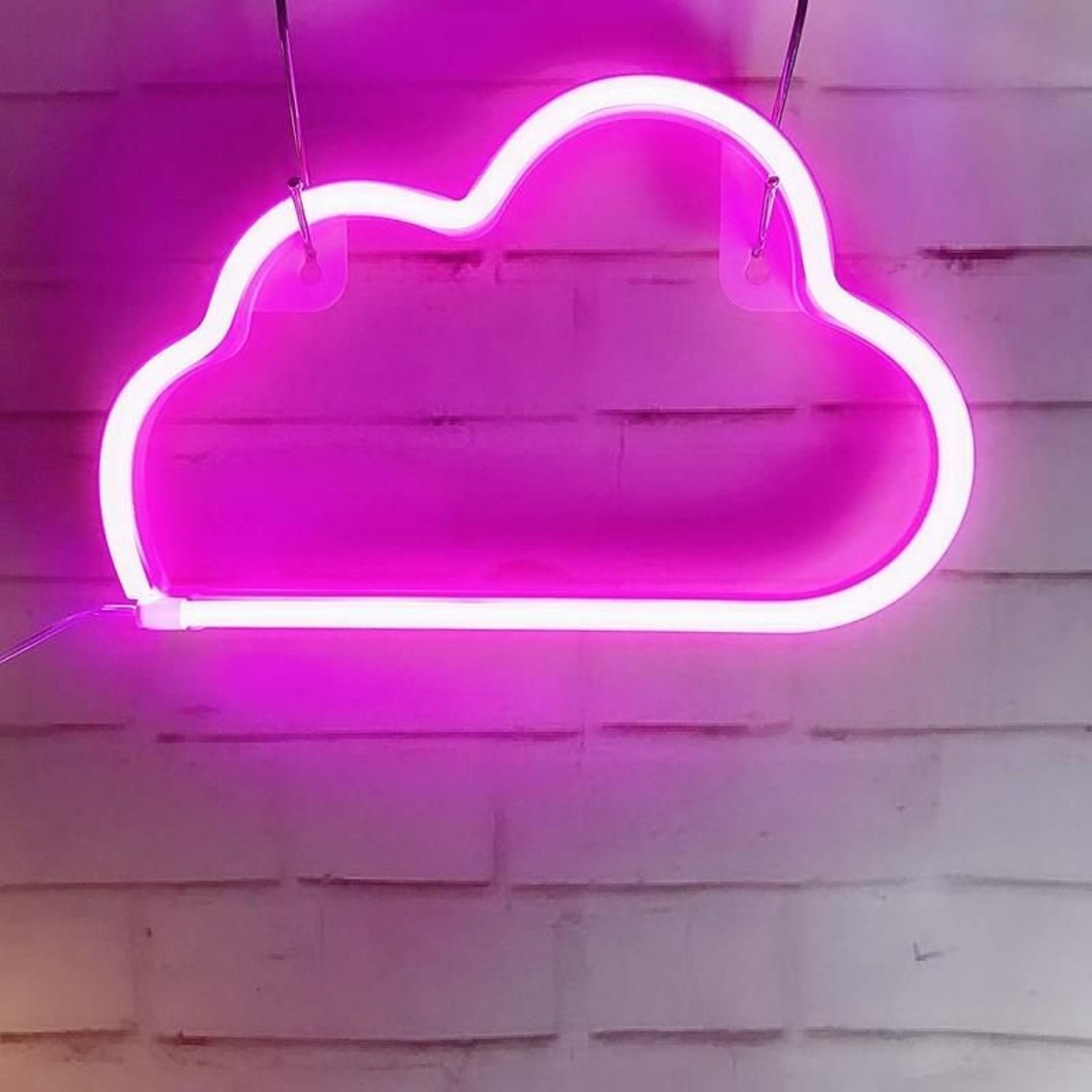 Calming Cloud Neon Sign LED Night Light Blue / White / Warm | Etsy