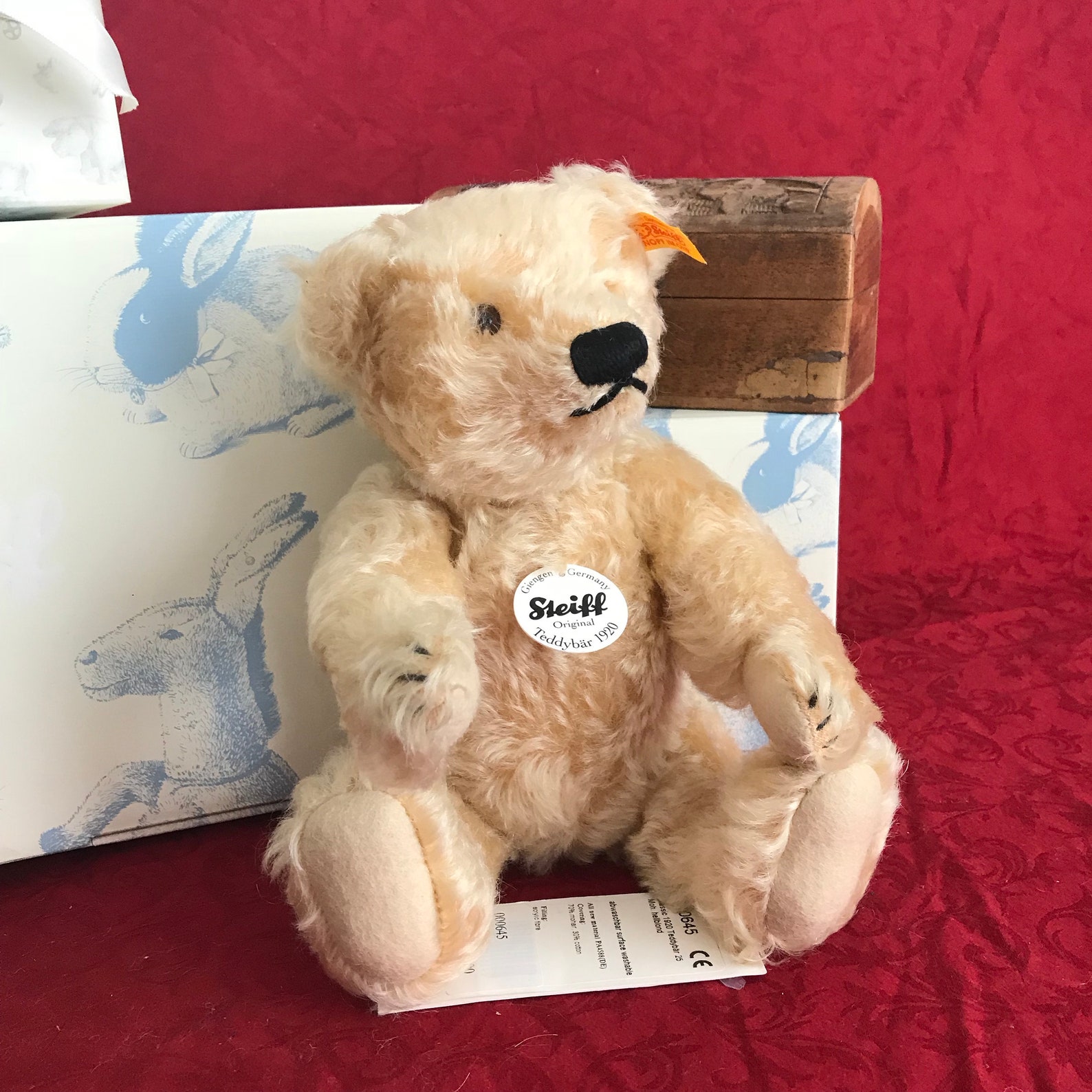 Steiff Classic 1920 Teddy Bear EAN 000645 | Etsy