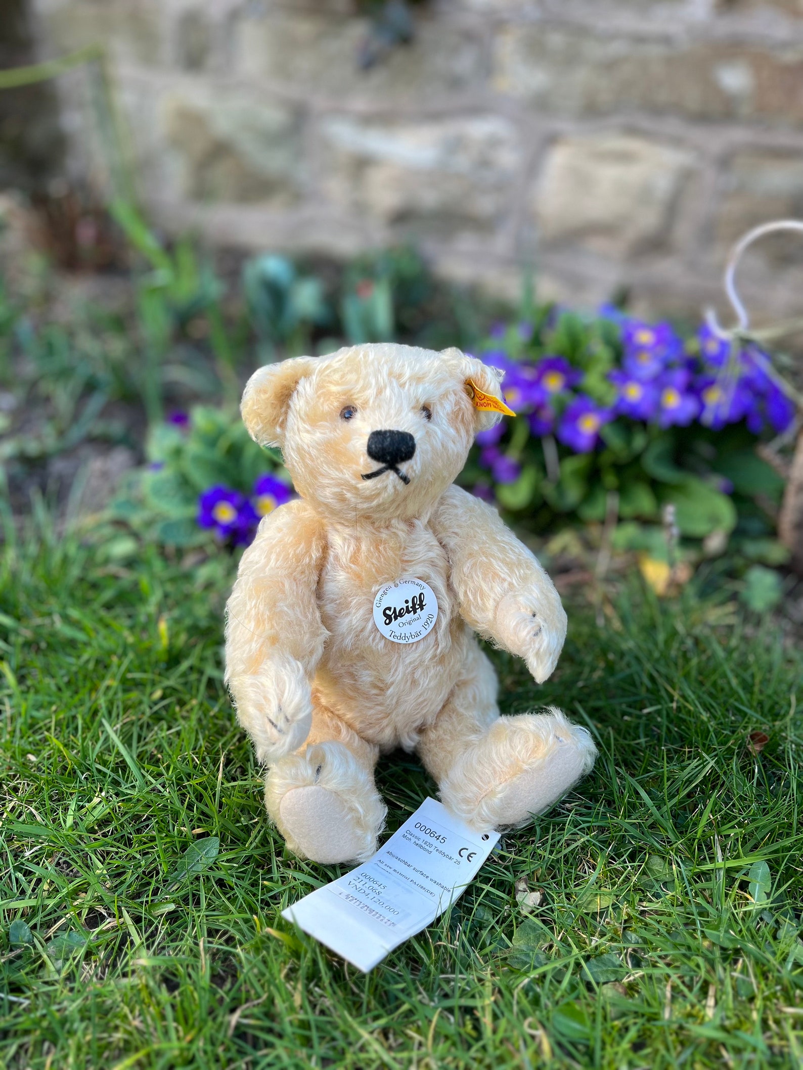 Steiff Classic 1920 Teddy Bear EAN 000645 - Etsy