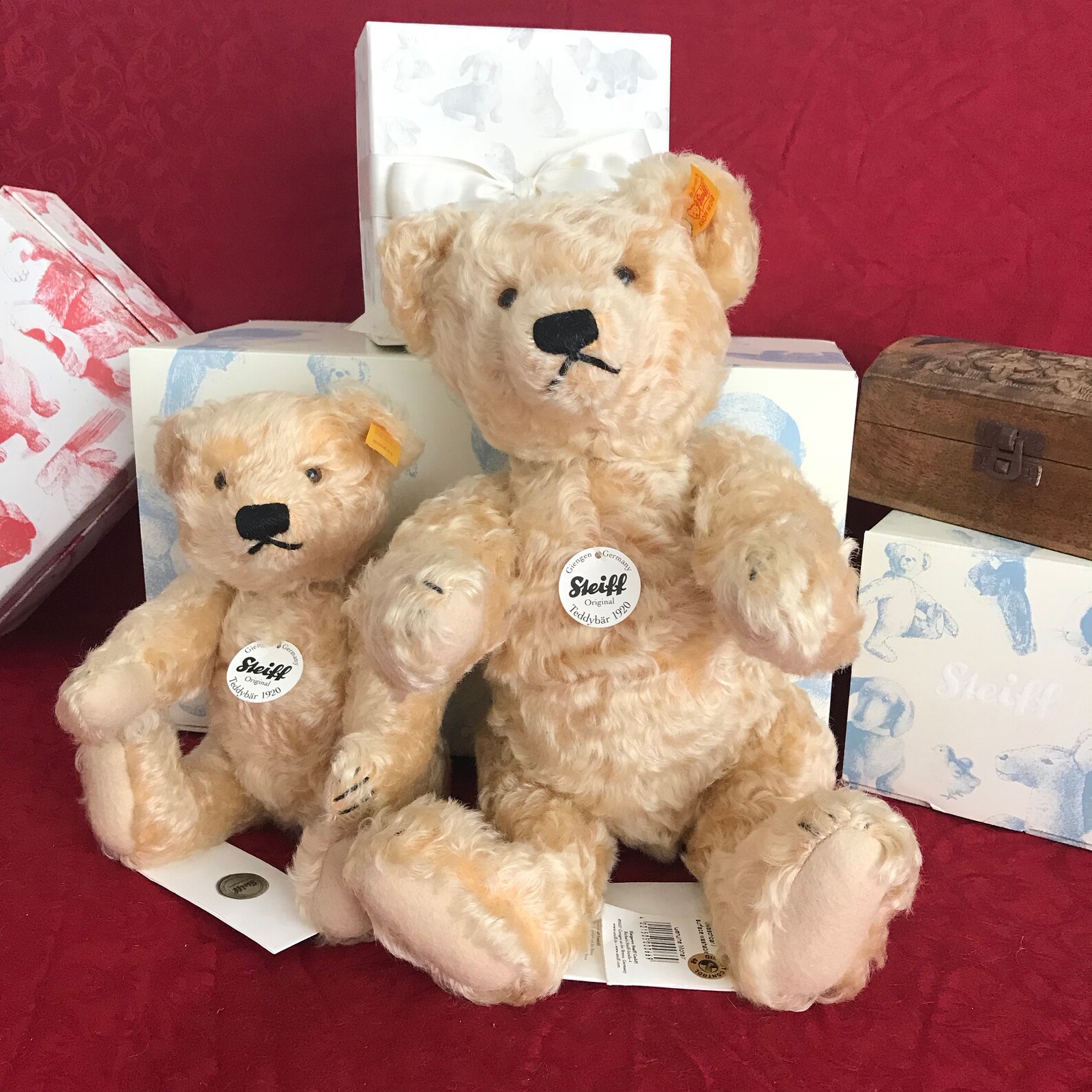 Steiff Classic 1920 Teddy Bear EAN 000645 Etsy Steiff Classic 1920 Teddy Bear EAN 000645 Etsy