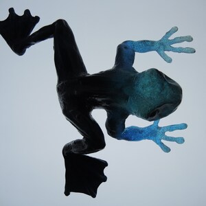 Frosch-Skulptur - limitiert auf 100 - signiert