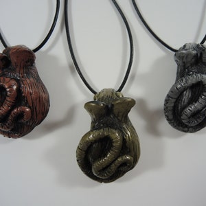 Mouse pendant - hand made