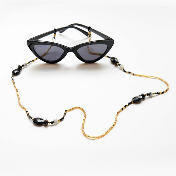 Bead gemstone glasses eyeglasses sunglasses original Etsy