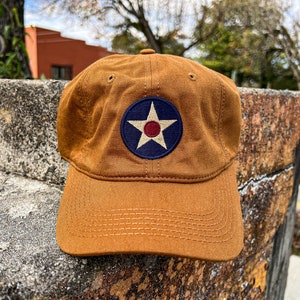 U.S. Army Air Corps Insignia Ball Cap, British Khaki