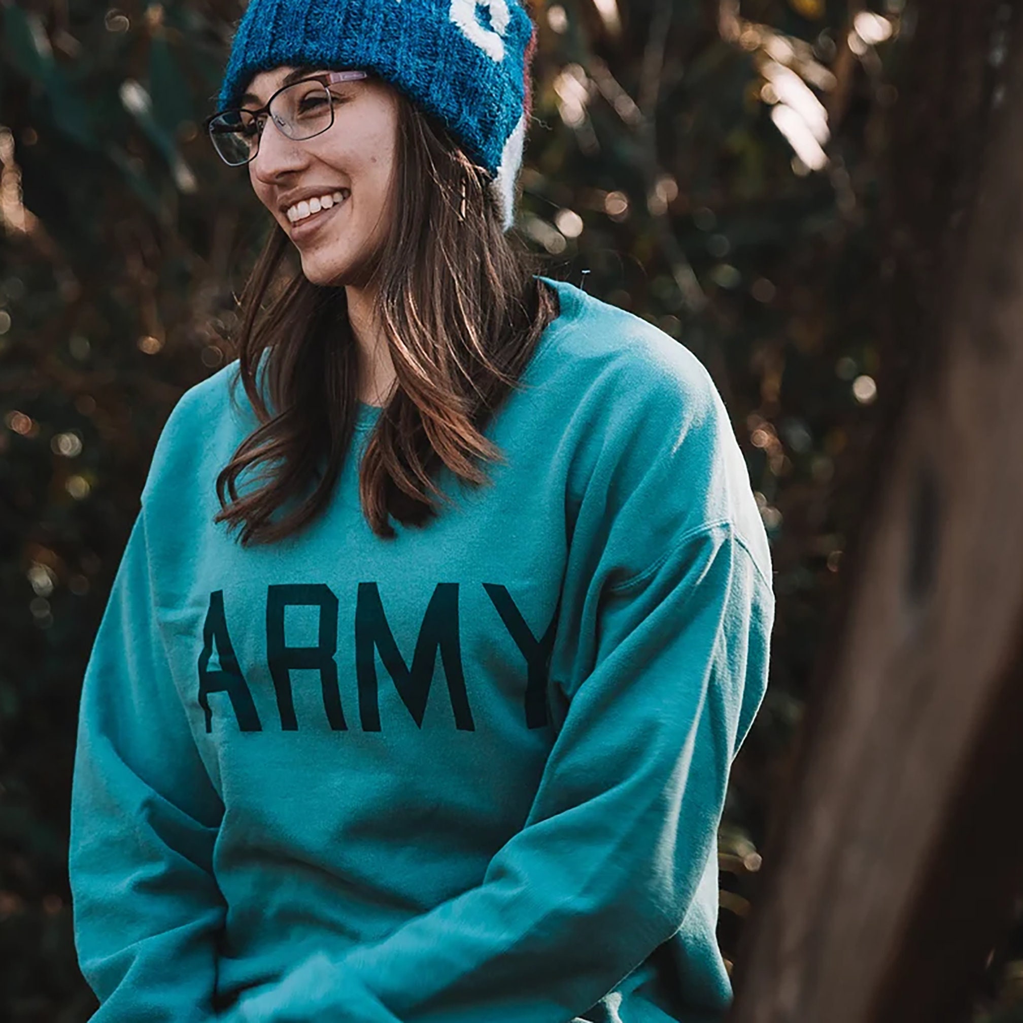 Army green sweatshirt deals