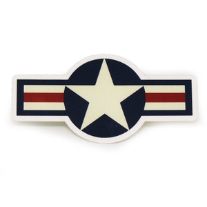 United States Air Force USAF Roundel Sticker Decal Self Adhesive Vinyl Military