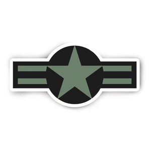 U.S. Air Force Low-Visible Insignia Sticker